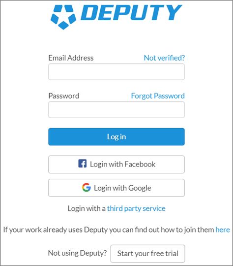 deputy log in.